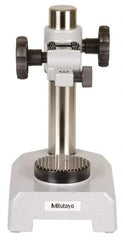 Mitutoyo - Magnetic Indicator Base Anvil - Use With Series 7 Dial Gage Stands - Eagle Tool & Supply