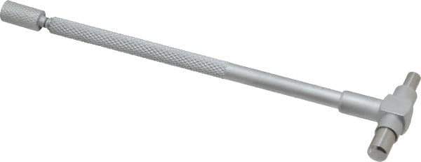 Value Collection - 3/4 to 1-1/4 Inch, 4.4 Inch Overall Length, Telescoping Gage - 4 Inch Long Handle, Hardened Tool Steel, Satin Chrome Finish - Eagle Tool & Supply