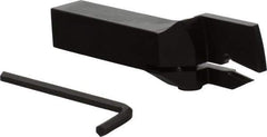 Seco - CFM, External, Left Hand, 1.62" Max Depth of Cut, 8mm Min Groove Width, Indexable Grooving Tool Holder - LC.. 3008.. Insert Compatibility, 1" Shank Height, 1" Shank Width, 6" OAL - Eagle Tool & Supply