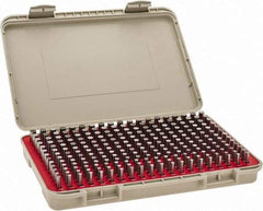 Vermont Gage - 250 Piece, 0.251-0.5 Inch Diameter Plug and Pin Gage Set - Minus 0.0002 Inch Tolerance, Class ZZ - Eagle Tool & Supply
