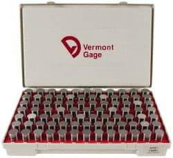 Vermont Gage - 84 Piece, 0.917-1 Inch Diameter Plug and Pin Gage Set - Minus 0.0002 Inch Tolerance, Class ZZ - Eagle Tool & Supply