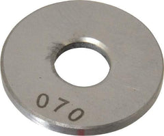 Value Collection - 0.07" Round Steel Spacer Block - Accuracy Grade B - Eagle Tool & Supply