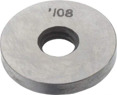 Value Collection - 0.108" Round Steel Spacer Block - Accuracy Grade B - Eagle Tool & Supply