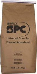 Brady SPC Sorbents - 40 Lb Bag Corncob Granular Sorbent - Universal Use - Eagle Tool & Supply