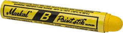 Markal - Yellow Paint Marker - Ball Tip - Eagle Tool & Supply
