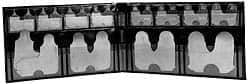 Starrett - 19 Piece, 0.02 to 0.3 Inch Radius, Stainless Steel Radius Gage Set - Satin Chrome Coated - Eagle Tool & Supply