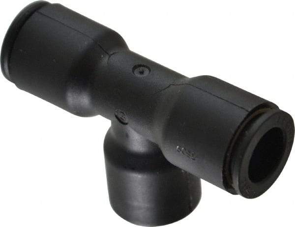 Legris - 3/8 x 1/4" Outside Diam, Nylon Push-to-Connect Tube Union Tee - 290 Max psi - Eagle Tool & Supply