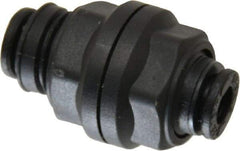 Legris - 5/32" Outside Diam, Nylon Push-to-Connect Tube Bulkhead Union - 290 Max psi - Eagle Tool & Supply