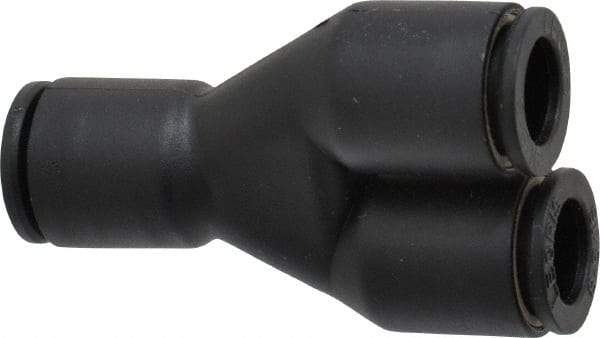 Legris - 5/16" Outside Diam, Nylon Push-to-Connect Union Y - 290 Max psi - Eagle Tool & Supply