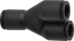 Legris - 5/16" Outside Diam, Nylon Push-to-Connect Union Y - 290 Max psi - Eagle Tool & Supply