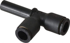 Legris - 1/4" Outside Diam, Nylon Push-to-Connect Tube Plug-In Run Tee - 290 Max psi - Eagle Tool & Supply