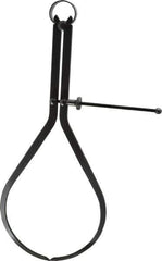 Value Collection - 12 Inch Leg, Spring Joint, Steel, Polished, Outside Caliper - 12 Inch Max Measurement, 300mm Max Measurement, Flat Leg with Quick Nut Adjustment - Eagle Tool & Supply