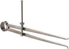 Value Collection - 10 Inch Leg, Spring Joint, Steel, Polished, Inside Caliper - 10 Inch Max Measurement, 250mm Max Measurement, Flat Leg with Quick Nut Adjustment - Eagle Tool & Supply