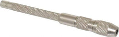 General - 3-3/4" Long, 0.125" Capacity, Pin Vise - 3-3/4" Long, 0.045" Min Capacity - Eagle Tool & Supply