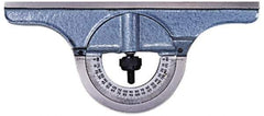 PEC Tools - 12 Inch Long Blade, Reversible Combination Square Protractor Head - Powder Coated, Cast Iron - Eagle Tool & Supply