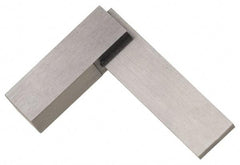 Value Collection - 5" Blade Length, 3" Base Length Steel Square - 0.0003" Accuracy - Eagle Tool & Supply