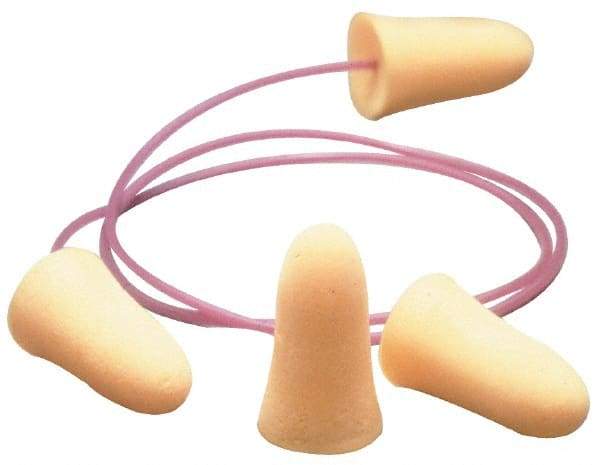 Moldex - Disposable, Corded, 33 dB, Taper End Earplugs - Orange, 100 Pairs - Eagle Tool & Supply