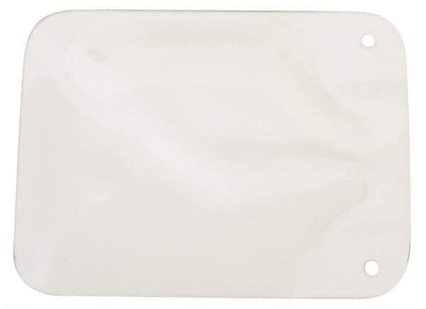PRO-SAFE - Polycarbonate Flat Shield - 16" Wide x 20" Long x 1/8" Thick, Magnetic Base, For General Purpose Use - Eagle Tool & Supply