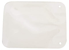 PRO-SAFE - Polycarbonate Concave Shield - 16" Wide x 20" Long x 1/8" Thick, Magnetic Base, For General Purpose Use - Eagle Tool & Supply