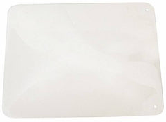 PRO-SAFE - Polycarbonate Concave Shield - 12" Wide x 16" Long x 1/8" Thick, Magnetic Base, For General Purpose Use - Eagle Tool & Supply