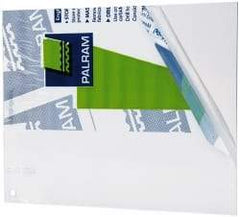 PRO-SAFE - Polycarbonate Flat Shield - 8" Wide x 10" Long x 1/8" Thick, Magnetic Base, For General Purpose Use - Eagle Tool & Supply