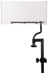 Flexbar - Milling Machine Guards Type: Long Reach Visor Guard with Base Shield Width (Inch): 8 - Eagle Tool & Supply