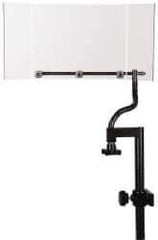 Flexbar - Milling Machine Guards Type: Long Reach Visor Guard with Base Shield Width (Inch): 8 - Eagle Tool & Supply