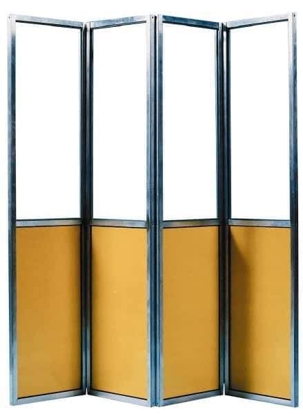 Flexbar - Portable Panel Guards Type: Modular Machine Guard (4 Panel) Lower Panel Type: Safety - Eagle Tool & Supply