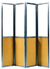 Flexbar - Portable Panel Guards Type: Modular Machine Guard (4 Panel) Lower Panel Type: Safety - Eagle Tool & Supply