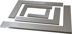 Value Collection - 5 Piece, 2, 3, 4, 5-1/8, 6-3/8 Inch Base Length, 3-1/8, 5, 6-3/4, 8-1/2, 10-1/2 Inch Blade Length, Square Set - Accuracy Up to 0.0008 Inches, Steel - Eagle Tool & Supply