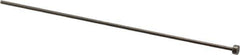 Gibraltar - 1.5mm Pin Diam, 4mm Head Diam x 2mm Head Height, 100mm OAL, Straight Ejector Pin - Steel, 98mm Pin Length - Eagle Tool & Supply