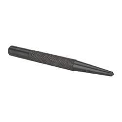 Value Collection - 5/32" Center Punch - 4" OAL, Steel - Eagle Tool & Supply