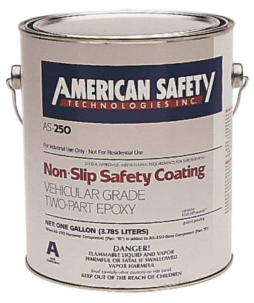 American Safety Technology - 5 Gal Black Antislip Epoxy - Eagle Tool & Supply