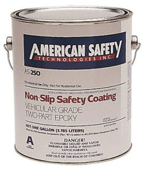 American Safety Technology - 5 Gal Black Antislip Epoxy - Eagle Tool & Supply