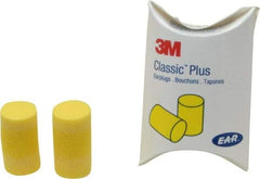 3M - Disposable, Uncorded, 33 dB, Barrel Earplugs - Yellow, 200 Pairs - Eagle Tool & Supply