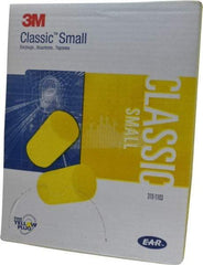 3M - Disposable, Uncorded, 29 dB, Barrel Earplugs - Yellow, 200 Pairs - Eagle Tool & Supply