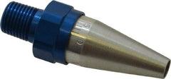 Vortec - Blow Gun OSHA Air Saver Nozzle - 1/8 NPT, 1-7/8" Long, Aluminum - Eagle Tool & Supply