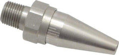 Vortec - Blow Gun OSHA Air Saver Nozzle - 1/8 NPT, 1-7/8" Long, Stainless Steel - Eagle Tool & Supply