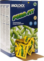 Moldex - Disposable, Uncorded, 33 dB, Taper End Earplugs - Bright Green - Eagle Tool & Supply