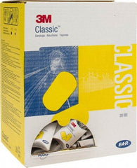 3M - Disposable, Uncorded, 29 dB Earplugs - Yellow, 200 Pairs - Eagle Tool & Supply