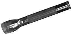 Mag-Lite - Krypton Bulb, 45 Lumens, Industrial/Tactical Flashlight - Black Aluminum Body, 3 D Batteries Not Included - Eagle Tool & Supply