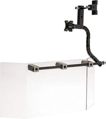 Flexbar - Milling Machine Guards Type: Visor Guard with Base Shield Width (Inch): 8 - Eagle Tool & Supply