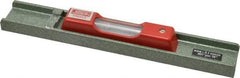 SPI - 8" Long, 0.001" Graduation Sensitivity per 10", 2 Vials, Machinists' Level - 1-3/32" Wide - Eagle Tool & Supply