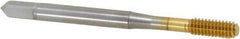 OSG - #8-32 UNC H3 Thread Limit Bottoming Thread Forming Tap - Cobalt, TiN Finish, 2-1/8" OAL, 3/4" Thread Length, Right Hand Thread, Series HY-PRO NRT - Eagle Tool & Supply