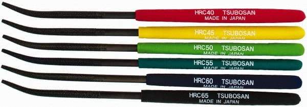 SPI - 40 RC to 65 RC, Rockwell C Scale, Testing File Set - 6 Pieces - Eagle Tool & Supply