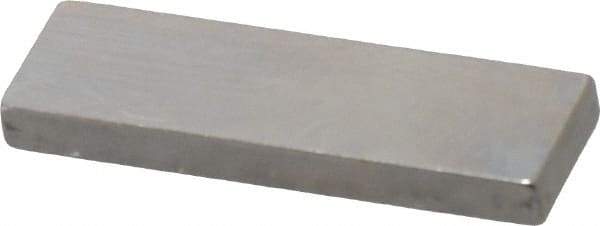 Mitutoyo - 0.12" Rectangular Steel Gage Block - Accuracy Grade AS-1, Includes Certificate of Inspection - Eagle Tool & Supply