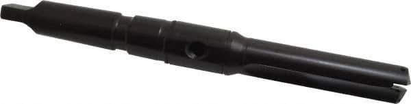 Allied Machine and Engineering - Series 1.5, 55/64 to 15/16" Diam, 3MT Taper Shank, Straight Flute Spade Drill - 2-3/4" Max Depth, 5-39/64" Body Length, 9-5/32" OAL, Short Length, Through Coolant - Eagle Tool & Supply