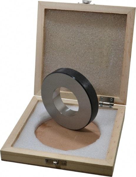 SPI - 2" Inside x 4-7/16" Outside Diameter, 0.787" Thick, Setting Ring - Accurate to 0.0001", Silver - Eagle Tool & Supply