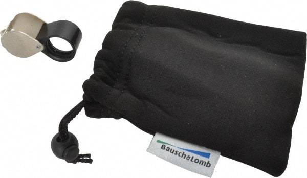 Bausch & Lomb - 10x Magnification, 15.8 mm Lens Diameter, Triplet Glass Lens Loupe - 1 Lens, 1 Inch Focal Length - Eagle Tool & Supply