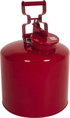 Eagle - Safety Disposal Cans Capacity (Gal.): 5.00 Material: Galvanized Steel - Eagle Tool & Supply